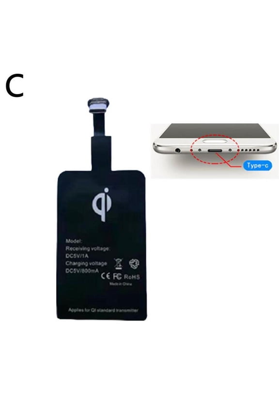 Wireless Adapter Fast Charger Receiver For Android Type C HOT