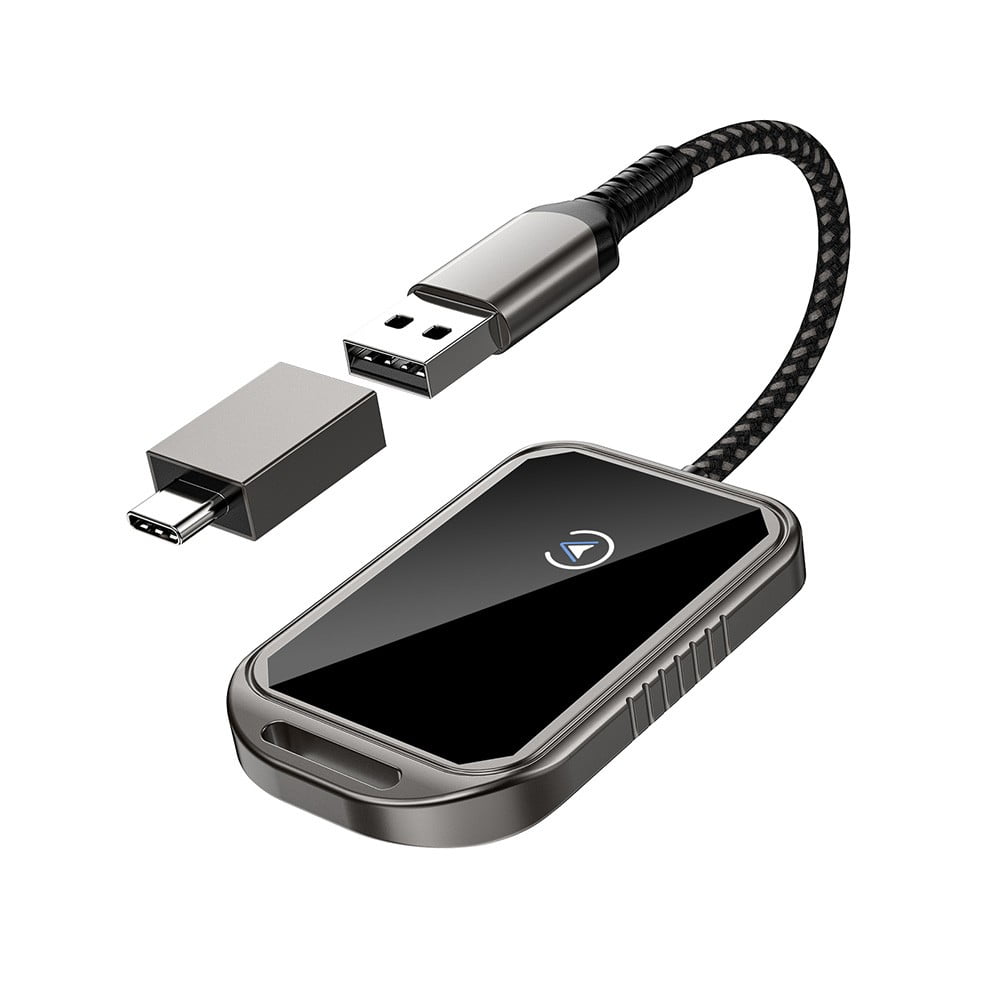 Wireless Adapter for CarPlay and Mobile Auto Easy Installation