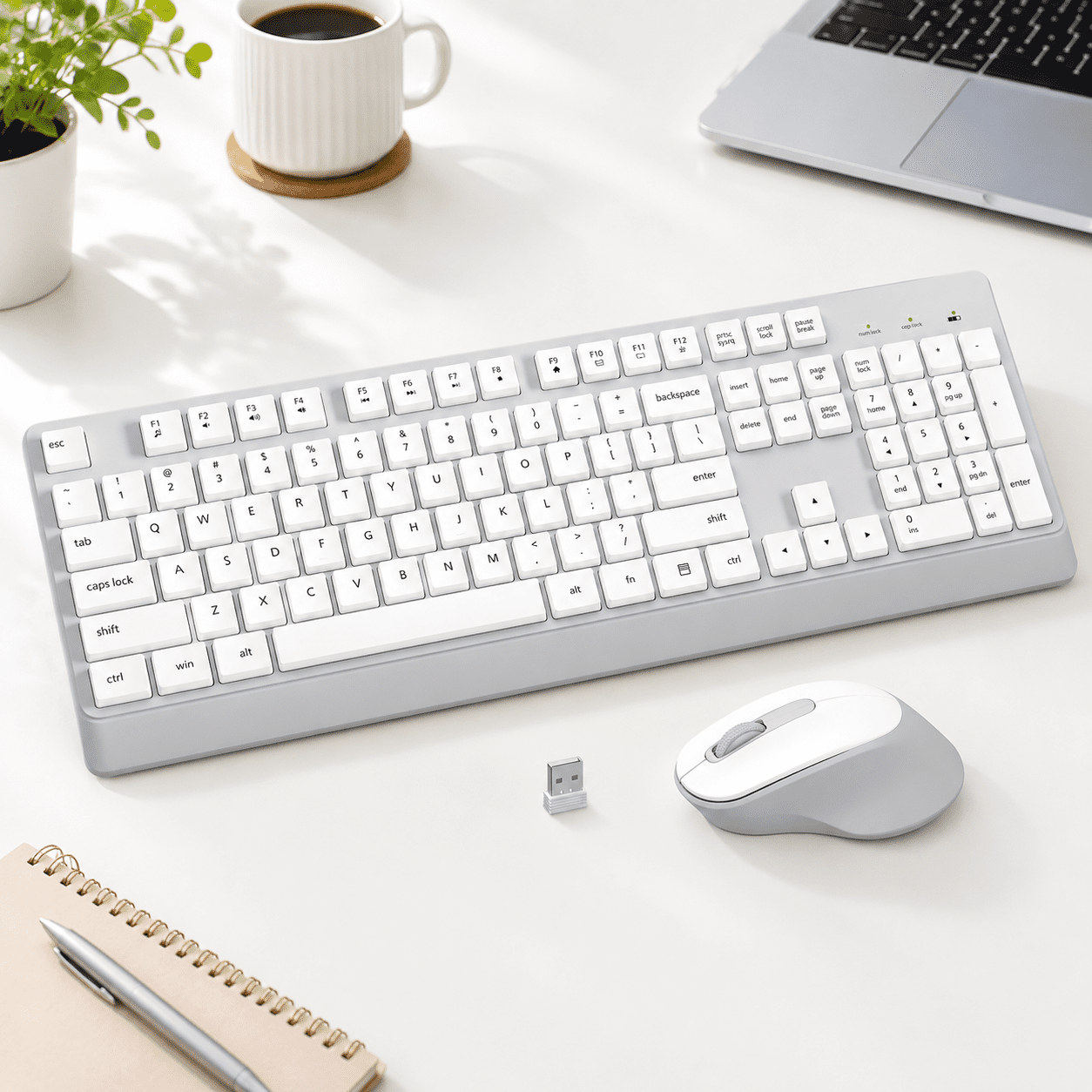 Baby Note Book Wireless And Mousebo Quiet For Pc Laptop - Grey - Walmart.com