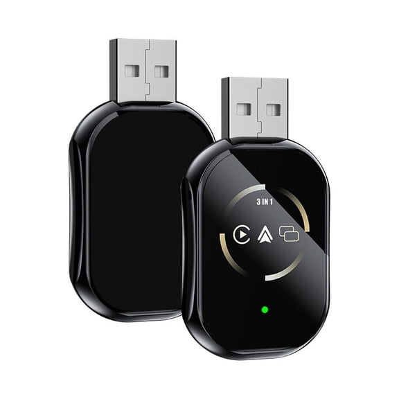 For Wireless & Android Auto Adapter Plug-and-play Screen Mirroring Dongle for Android, Adds Wireless Connectivity Dual 2.4/5ghz Wifi And Bluetooth 5.0