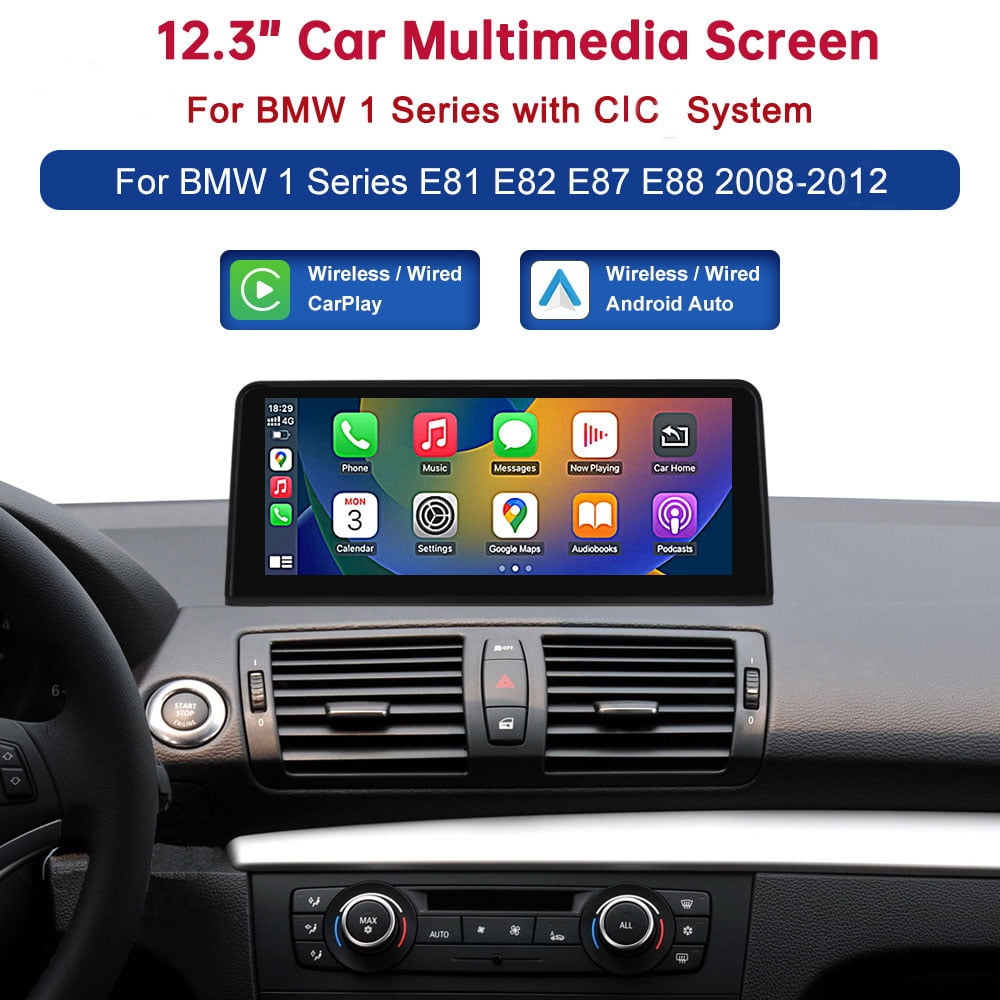 Wireless Android Auto Carplay 12.3 Inch Touch Screen Car Stereo ...