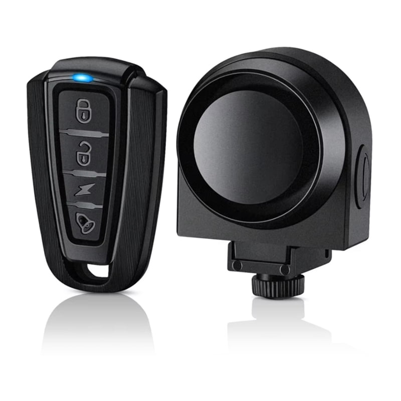 Wireless Anti-Theft Vibration Alarm for Bicycles and Motorcycles USB Rechargeable Alarm Security System Waterproof