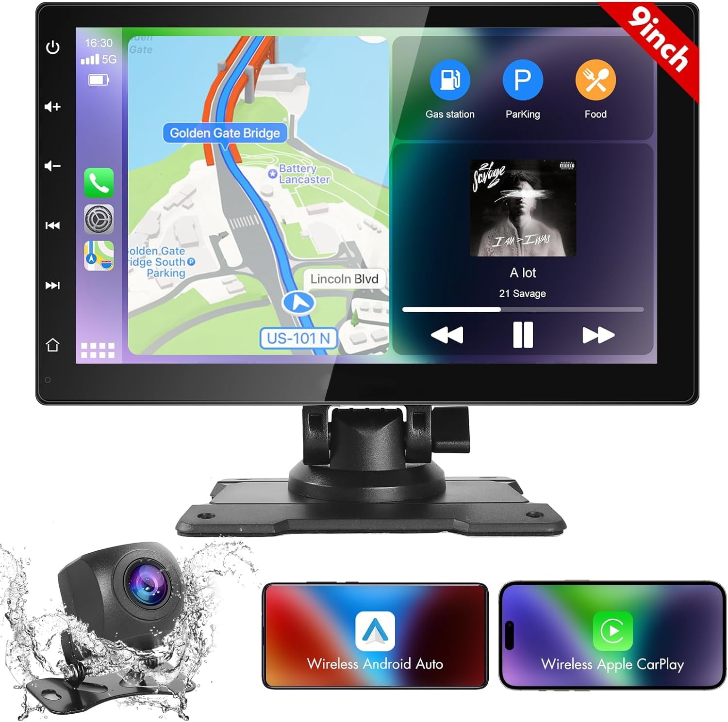 Car Android Navigation Android / iOS Carplay Module Auto Smart Phone U –  Onkiza