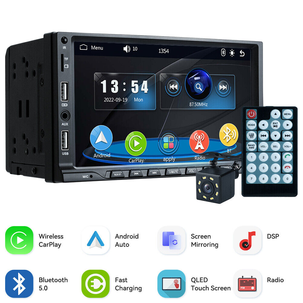 Soundstream VRCPAA70M VRCPAA70M 7Inch DoubleDIN Mechless Head Unit