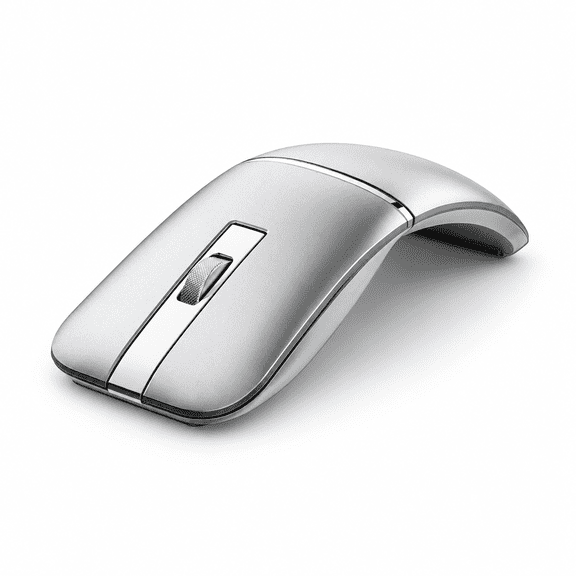 Wireless Arc Travel Mouse 5.0/4.0 & 2.4g Tri-mode Rotating Foldable Mice Type-c Rechargeable Multi-device For Laptop Pcbook Chrom