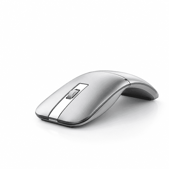 Wireless Arc Travel Mouse 5.0/4.0 & 2.4g Tri-mode Rotating Foldable Mice Type-c Rechargeable Multi-device For Laptop Pcbook Chrom