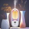 thumbnail image 1 of Wireless Aromatherapy Diffuser, Automatic Air Freshener Spray Machine for Home Hotel Bathroom Office, 50ml Perfume Included, 360 Degree Atomization, Odor Eliminator, Rechargeable Fragrance Dispenser, 1 of 7