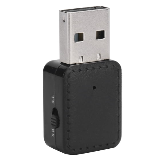 Wireless Audio Adapter Bluetooth 5.0 Receiver Transmitter 2-in-1 Low Latency Stereo Sound Dongle for Home TV Soundbar and PC (9.0 inches / 22.86 cm)