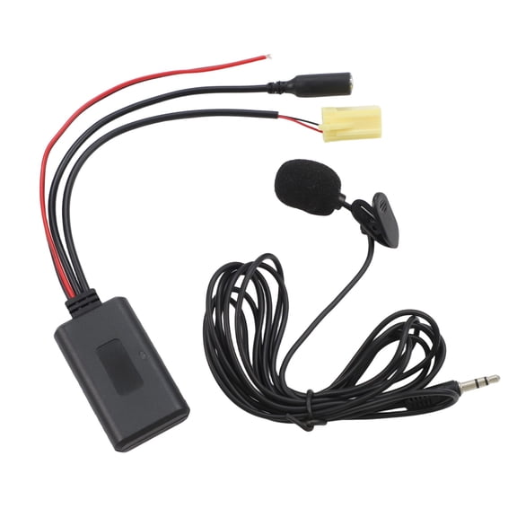 Wireless Audio Aux Cable Adapter Handsfree With Microphone For Fiat 500, For ALFA Romeo, For LANCIA And For SMART 451 Car Stereo Music Streaming Interface Kit