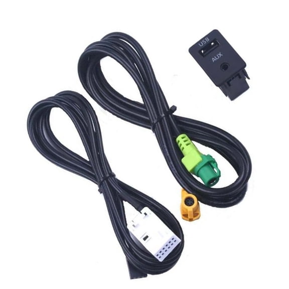 Wireless Audiophiles Adapter With USB Receiver Cable For F10 F18 E12 3.5mm Aux