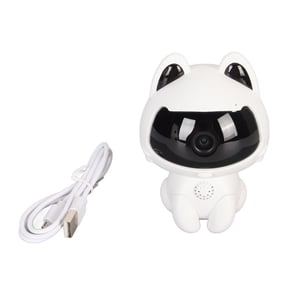 Wireless Baby Monitor 2MP 1080P HD Infrared Night Vision 2-Way Audio Camera for V380pro APP, White