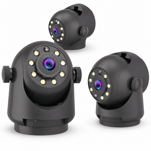 Wireless Backup Camera for Android and iOS with Magnetic Base, 1280x720p Resolution, IP68 Waterproof