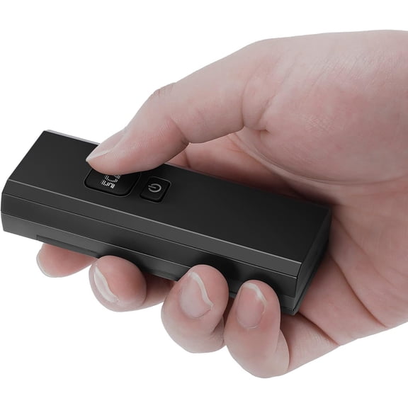 Wireless Barcode , 1D CCD Automatic Mini Barcode Rreader, Rechargeable Bar Code with 2.4G Receiver Plug and Play