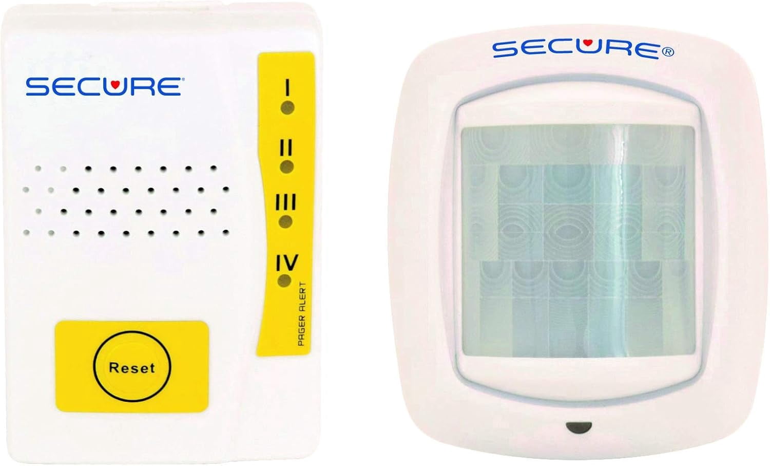 Secure Bed & Chair Alarm For Elderly – Fall Prevention Monitor With Sensor Pads