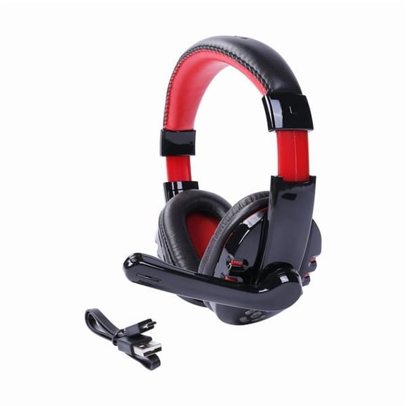 Wireless Bluetooth 4.2 Over Ear Earphone; Noise-Canceling Adjustable Earphone; Deep Bass Stereo Gaming Micro Headphones