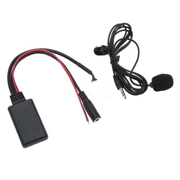 Wireless Bluetooth 5.0 AUX Audio Adapter Module with Handsfree Microphone Car Speakerphone Compatible with Mazda 2 3 5 6 RX8 MX5 1.5 m / 150 cm