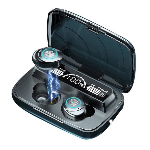 Wireless Bluetooth 5.0 Earphones TWS Wireless Headphone HIFI In ear Earbuds Sport Running Headset with Mic 3500mAh charging box