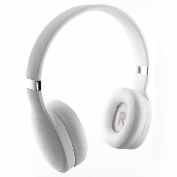 Wireless Bluetooth 5.0 Over Ear Stereo Gaming Headphone Headset with Microphone, White