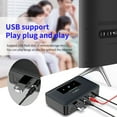 Wireless Bluetooth 5.0 Receiver 3.5mm AUX NFC To 2 RCA Audio Adapter