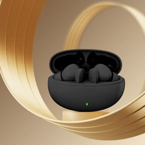 Wireless Bluetooth 5.3 Earbuds, 8H/24H Playtime In-Ear Gaming Headset with Copper Ring Speaker, Low Latency Stereo Sound Earbuds Intelligent Touch Control Auto Pairing