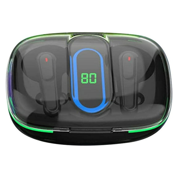 Wireless Bluetooth 5.3 Earbuds with LED Charging Case Noise Cancelling Bass Comfortable Fit for IOS Android Long Battery Life