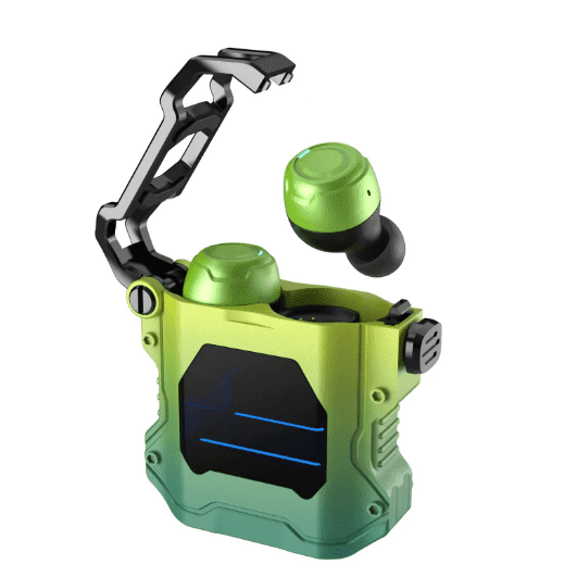 Wireless Bluetooth 5.3 Gaming Earbuds, Clear Call Noise Canceling in-Ear Headphones, Deep Bass 3D Stereo, Headphones for iPhone/Android, RGB Lights