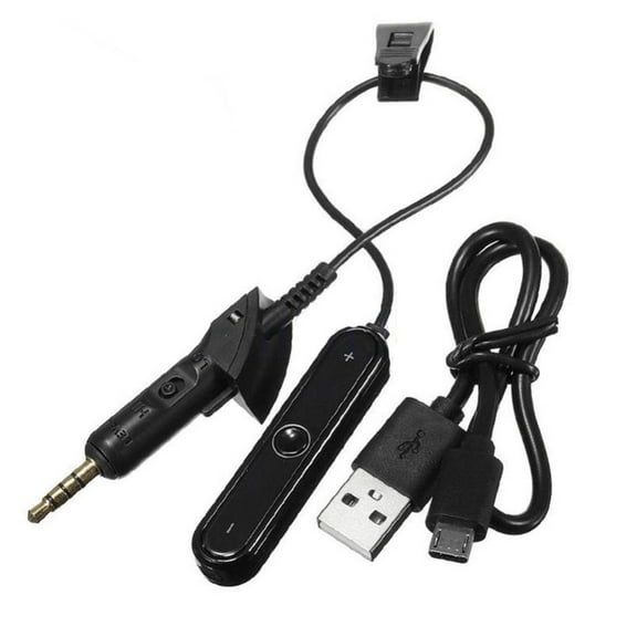 Wireless Bluetooth Adapter for QC 15 with Inline Mic and Volume Control Long Battery Life, Easy Pairing