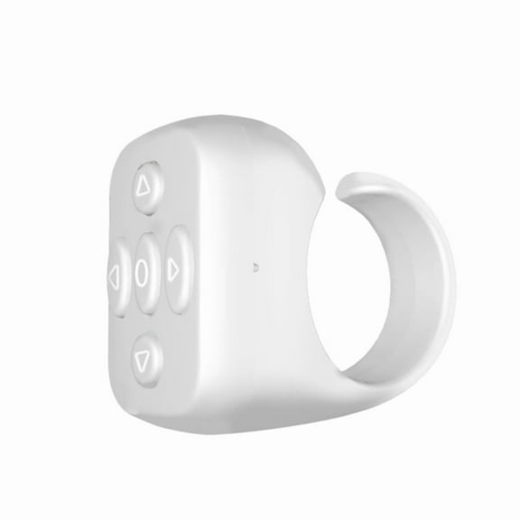 Wireless Bluetooth Air Mouse Mobile Selfie Lazy Instant Remote Control Ring Music Video Controller for Laptop Phone B