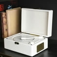 Wireless Bluetooth CD Player with Builtin Speaker and USB Playback