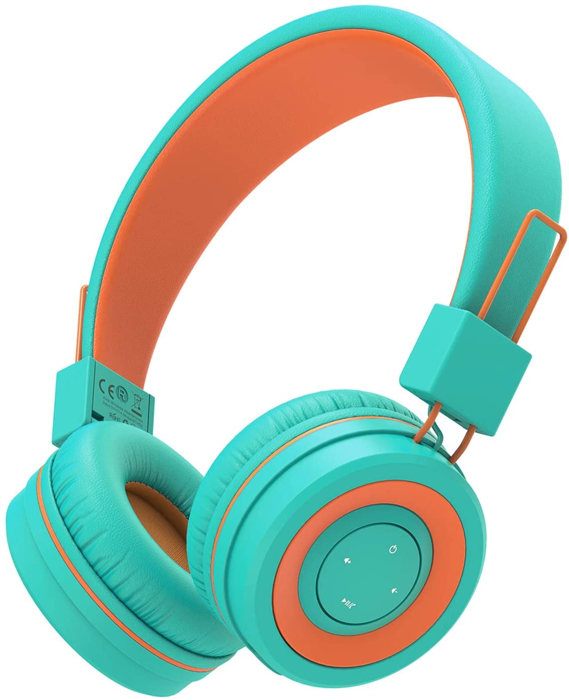 Wireless Bluetooth Cat Ear Headset with Microphone 7-color LED Light Flashing on-ear Stereo Headset