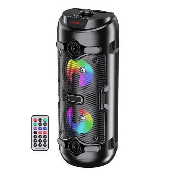 Wireless Bluetooth Column Portable Speaker Big Powerful Speaker Music Center Subwoofer Column with Micphone U-Disk TF