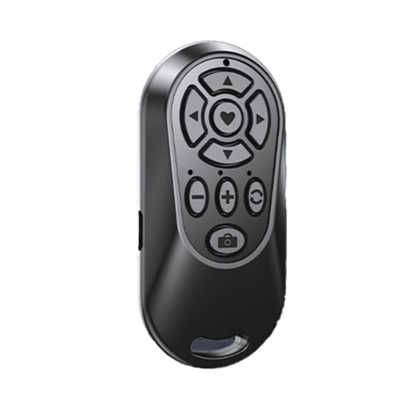 Wireless Bluetooth-Compatible Remote Control Button Controller Self-Timer Camera Stick Shutter Release Phone Black,1 * Universal Remote Control,Black