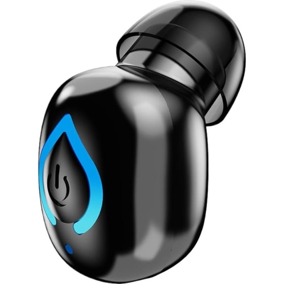 Wireless Bluetooth Earbud Single Ear 20H Battery ENC Noise Canceling Type-C for Office Commute
