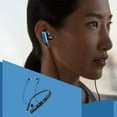 thumbnail image 1 of Wireless Bluetooth Earbuds, 75Hrs Playback, LED Display Charging Case, Ear Hooks, IPX7 Waterproof, Over-Ear Design for Sports, Running, Workout - Blue, 1 of 7