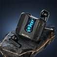 thumbnail image 1 of Wireless Bluetooth Earbuds with Active Noise Cancellation, In Ear Gaming Headphones, Sweat Resistant Touch Control Earphones with Mecha Style Design for Sports Commute and Daily Use, 1 of 6