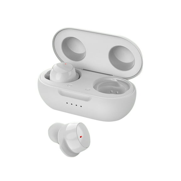 Wireless Bluetooth Earbuds V5.0 | Sports Earphones with 8H Playtime & 30H Charging Case | IPX5 Sweatproof | Auto Pairing | Wireless Charging | Secure Fit for Running & Gym