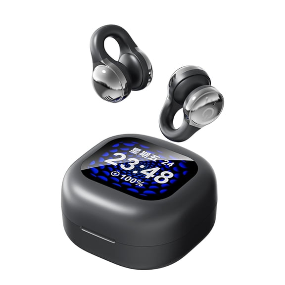 Wireless Bluetooth Earbuds, Waterproof, Open Ear for Outdoor Use | True Wireless Headphones with Touch Control, Long Battery Life, IPX5 Sweatproof for Running and Gym