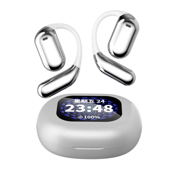 Wireless Bluetooth Earbuds with Noise Reduction and AI Translation, High-quality Sound Digital Display Sports Headphones