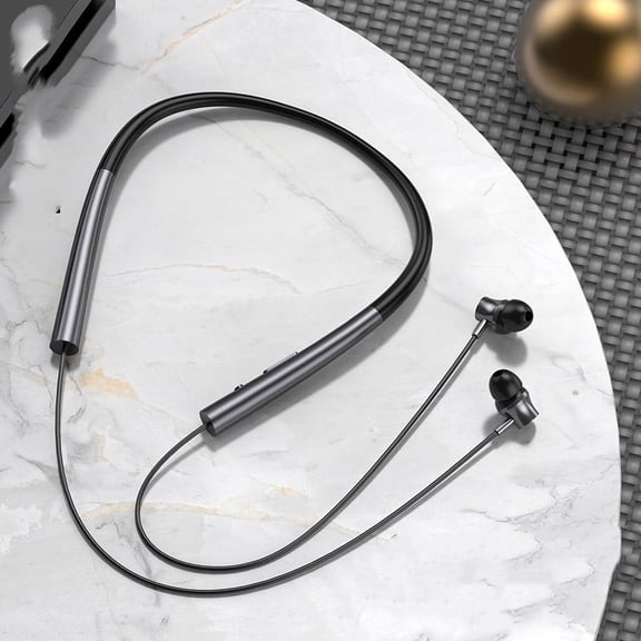 Wireless Bluetooth Earphone Neck Hanging Binaural Half