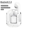thumbnail image 1 of Wireless Bluetooth Earphone Transparent HIFl Headphones Digital Display Sports Gaming Noise Cancelling Headset For Phones, 1 of 17
