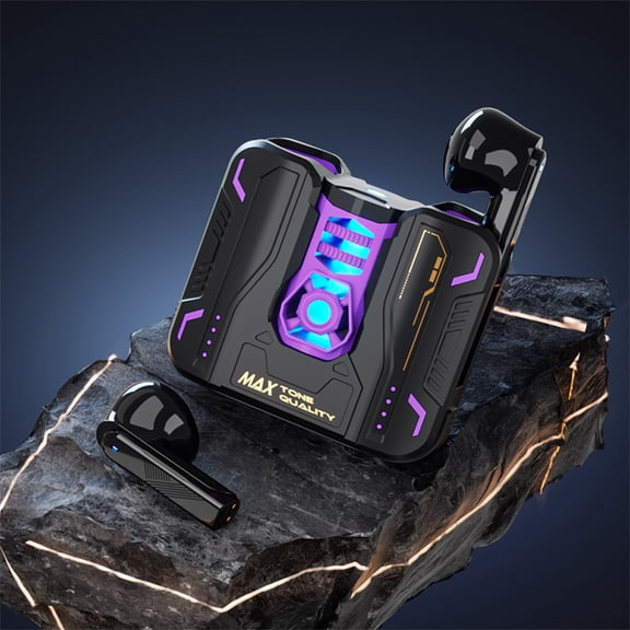 Wireless Bluetooth Earphones Intelligent Noise Reduction Comfortable Waterproof In Ear Gaming Music Earphones Mecha Cool Appearance EarbudsTB394
