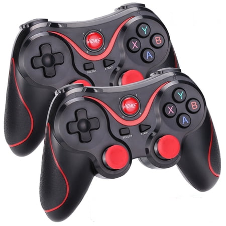 Wireless Bluetooth Game Controller Gamepad for PC Laptop Tablet Smartphone, 2-Pack