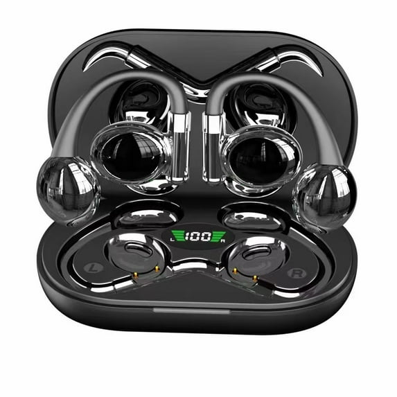Wireless Bluetooth Headphone Hanging Ear Ultra-long Endurance Non-bone Conduction Running Headphones 50% off Clearance!