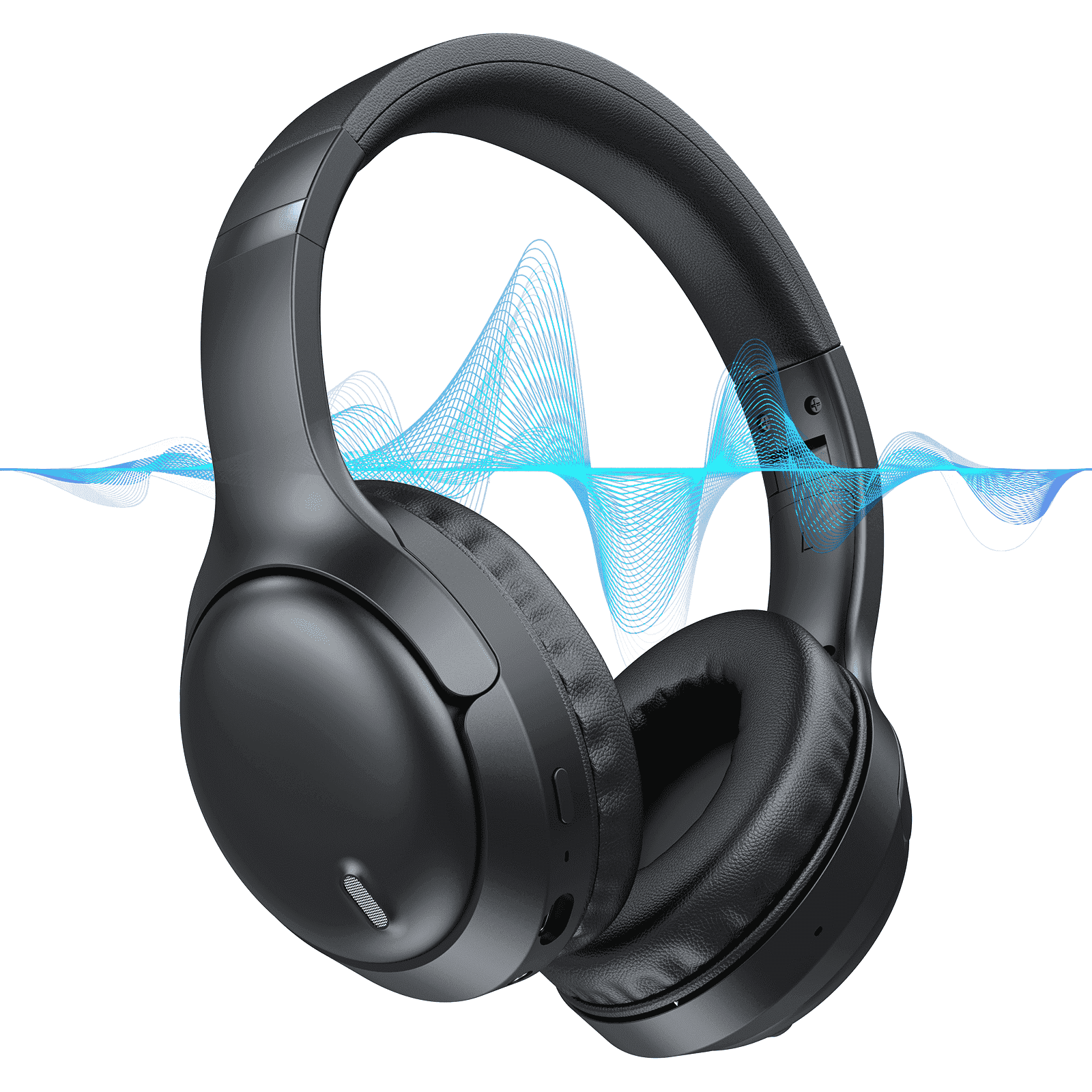 AUOSHI A18 Wireless Bluetooth Headphones, Over-Ear, Noise