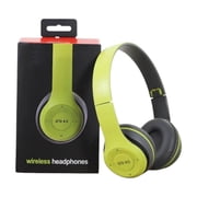 Wireless Bluetooth Headphones Over Ear with 32GB TF Card Slot, Noise Cancelling & Foldable Design for Gaming/Travel - HiFi Boron Drivers, 6H Playtime, AUX/Bluetooth Dual Mode