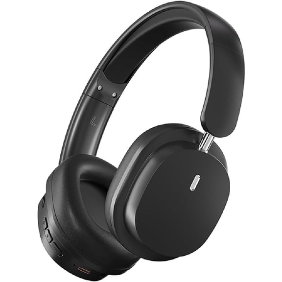 Wireless Bluetooth Headphones Over Ear,Hi-Fi Stereo Wireless Headphones Foldable/Wired/Wireless with Microphone/TF, Available for TV, Travel, Home Office Headset, Quick Charge 20 Hours Playtime Black