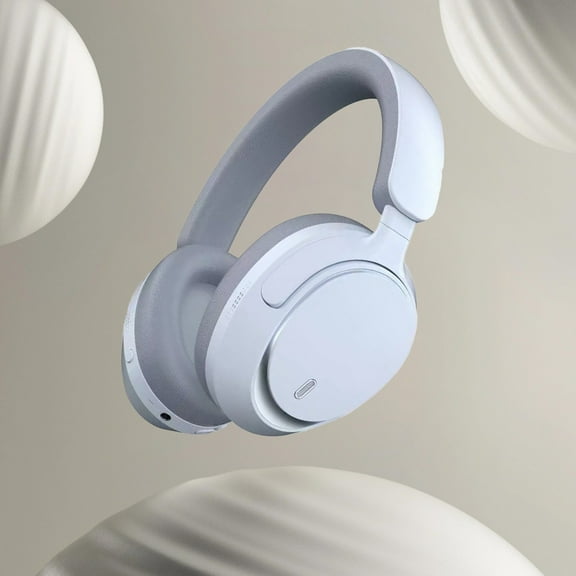 Wireless Bluetooth Headphones Foldable Over Ear Headphones Deep Bass Comfort Fit Soft-Earpads Low Latency High Battery 5.4 Sports Gaming Bluetooth Headphones Earphones