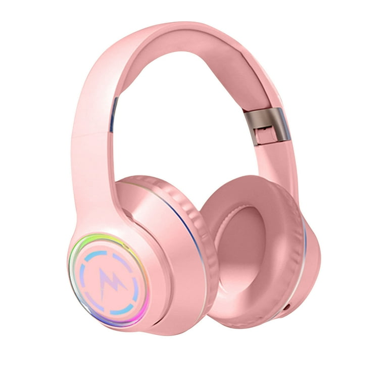 Wireless Bluetooth Headphones Foldable Over Ear Headphones with Hidden Mic for Cell Phone PC Laptop Suitable for School Workouts Listening Music and Gaming Walmart