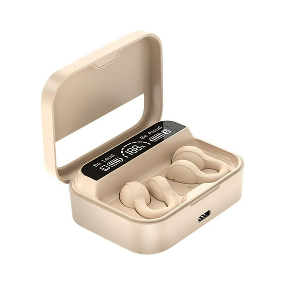 Wireless Bluetooth Headphones HIFI Audio Quality Digital Display Control High Capacity Earclip Bluetooth Headphones, Bluetooth Headset