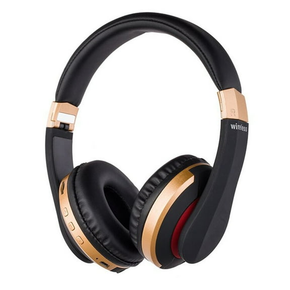 Wireless Bluetooth Headphones for Kids with 30H Battery Life, 85dB Safe Volume Limit, Built-in Microphone - Kids On-Ear Earphones for iPhone, iPad, Fire Tablet & More,Gold